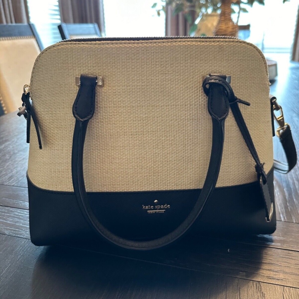 Light Tan Rattan Kate Spade Women’s Purse